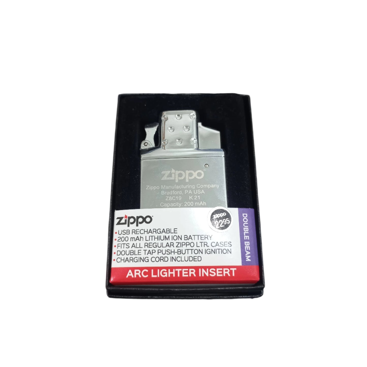 ZIPPO ARC LIGHTER INSERT DOUBLE TORCH