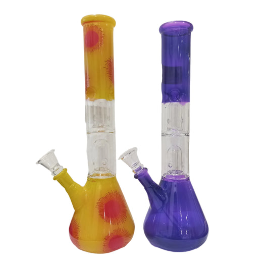 12" DOUBLE DOME PERCULATOR BONG
