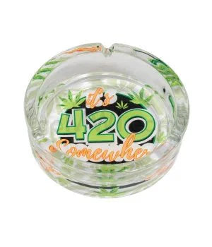 GLASS ASHTRAYS 420 DESIGN